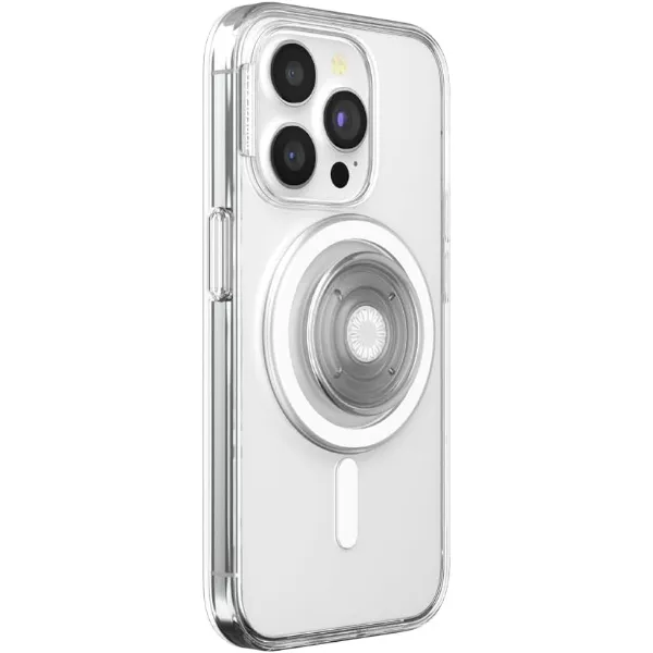 PopSockets PopCase for MagSafe for iPhone 15 Pro - Clear - Image 4